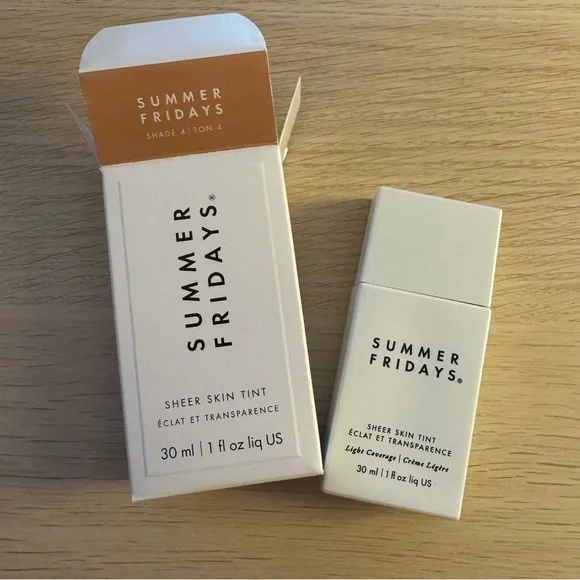 Summer Fridays Sheer Skin Tint Shade 4 - Picture 3 of 4